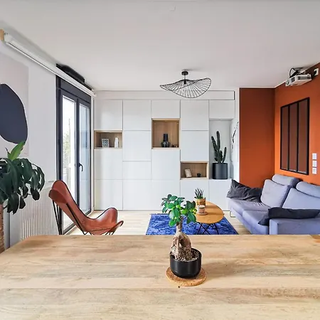 Apt With Terrace Close To Presqu'ile 公寓