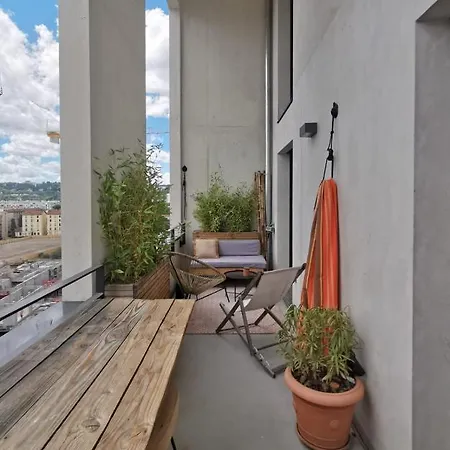 公寓 Apt With Terrace Close To Presqu'ile